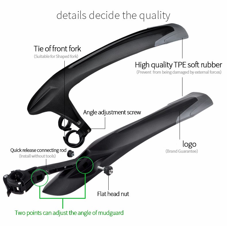 Bicycle mudguard BC-RL990F/R