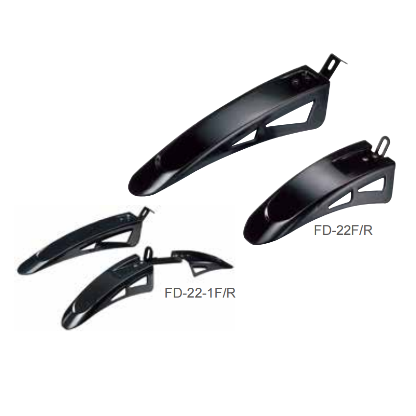 Bicycle mudguard FD-22F/R, FD-22-1F/R