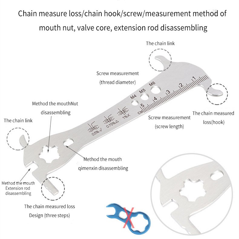 Bicycle single tool BC-BT9758