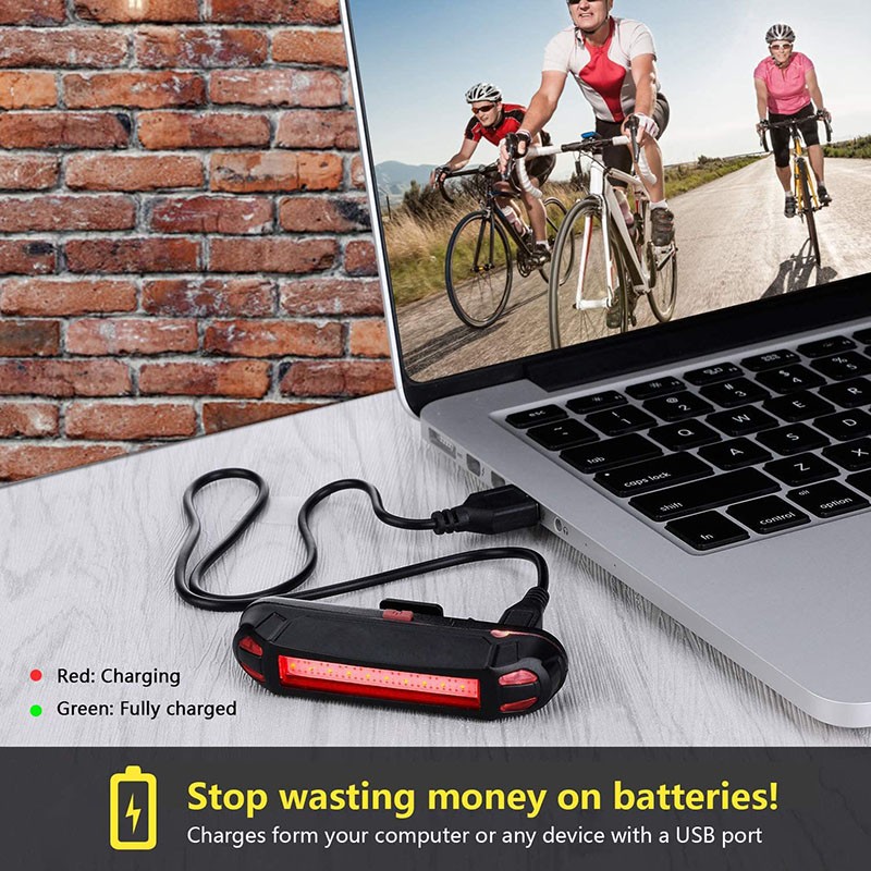 USB Rechargeable bike tail light BC-TL5452