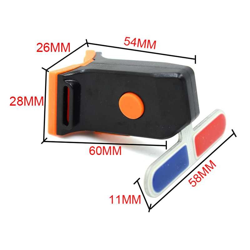 USB Rechargeable bike tail light BC-TL5454