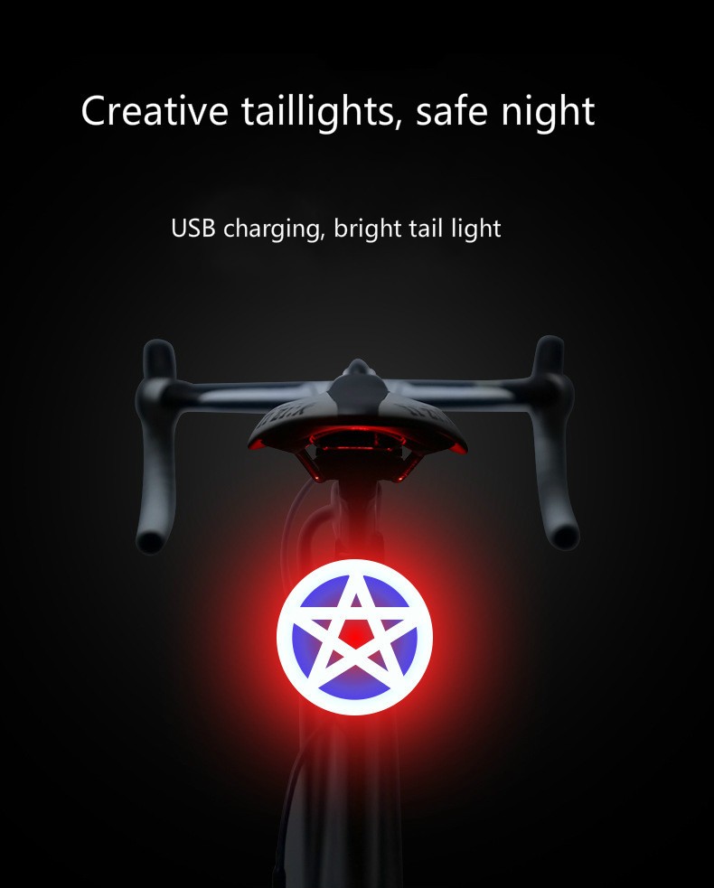 USB Rechargeable bike tail light BC-TL5458