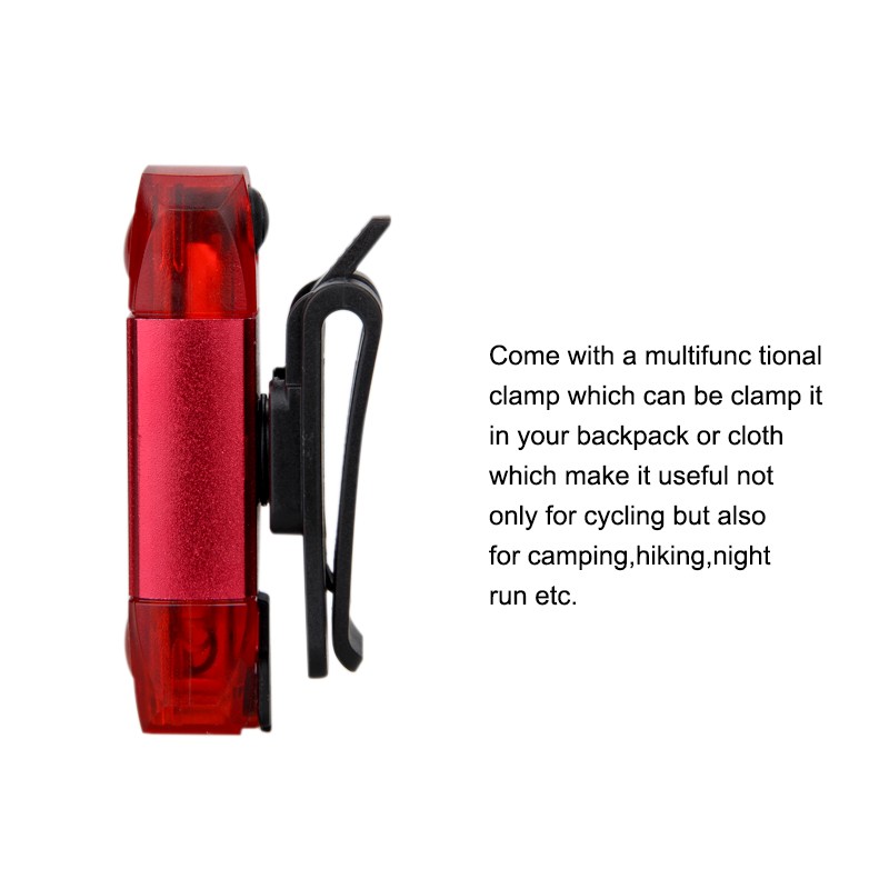 USB Rechargeable bike tail light BC-TL5516