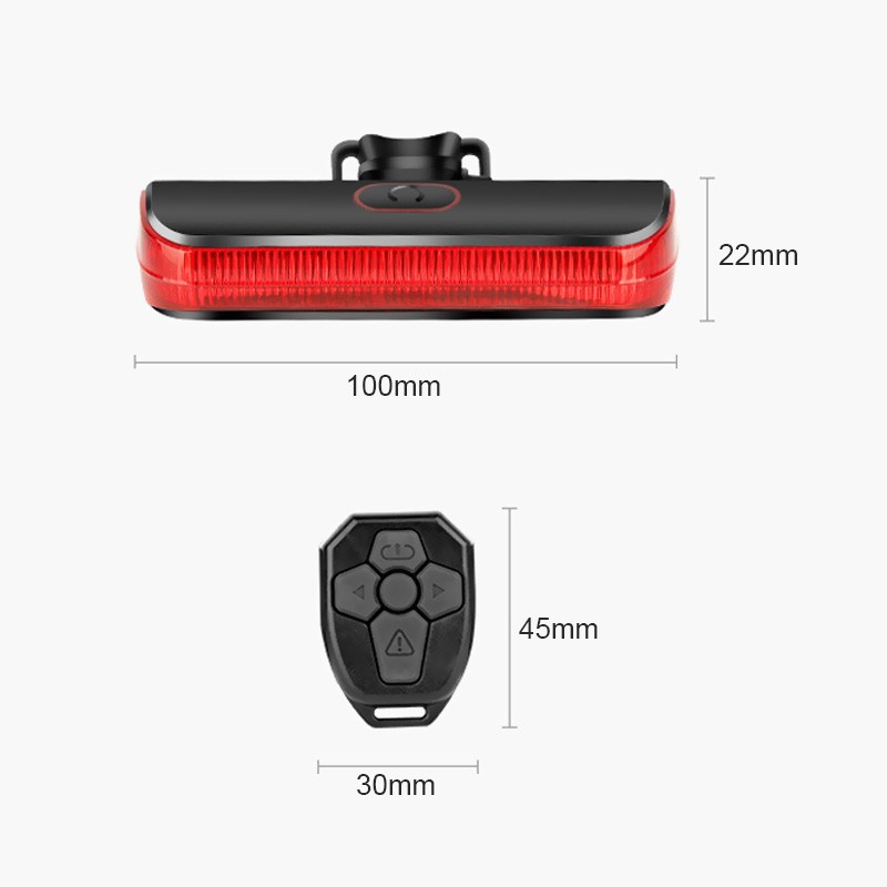 USB Rechargeable bike tail light BC-TL5538A 