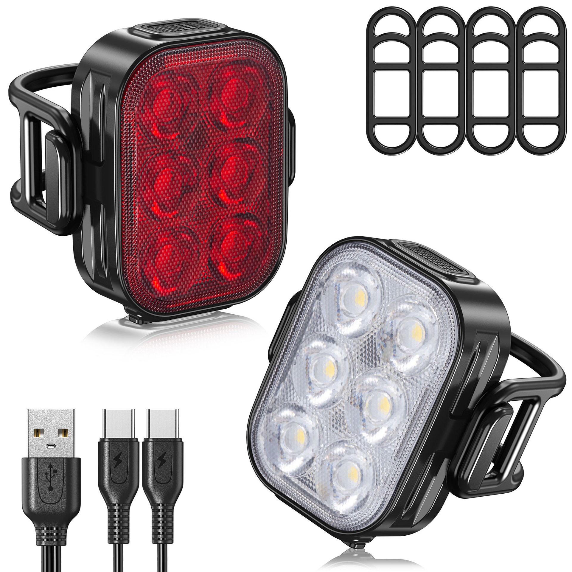 USB Rechargeable bike tail light BC-TL5596W-BC-TL5596R