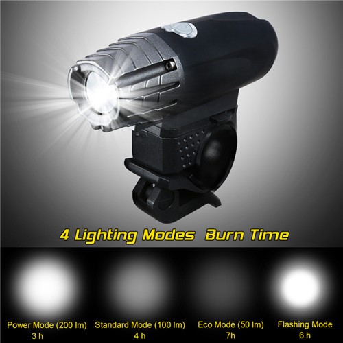 USB rechargeable bike front light BC-FL1536