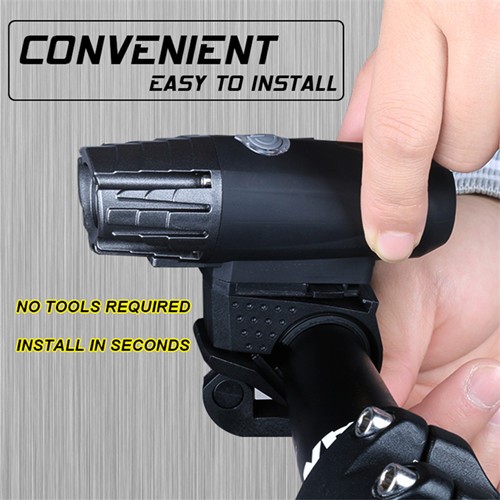 USB rechargeable bike front light BC-FL1536