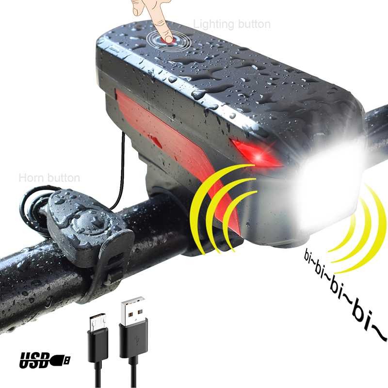 USB rechargeable bike front light BC-FL1552