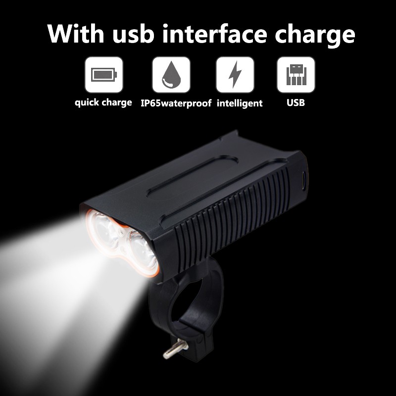 USB rechargeable bike front light BC-FL1598L