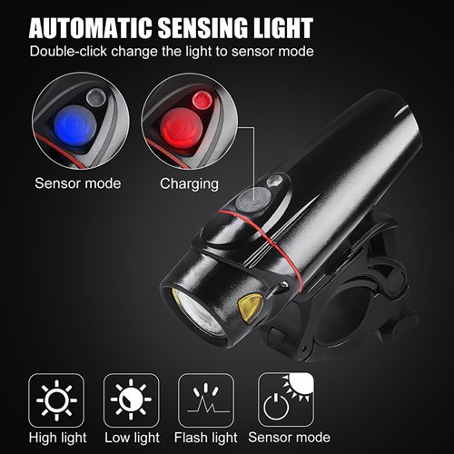 USB rechargeable bike front light BC-FL1600