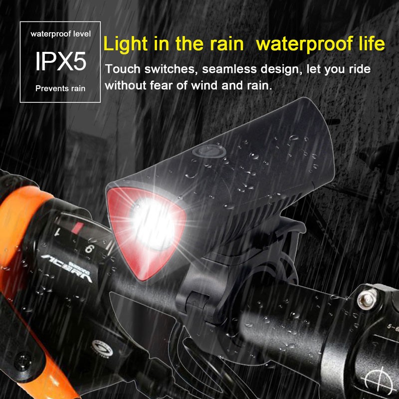 USB rechargeable bike front light BC-FL1604