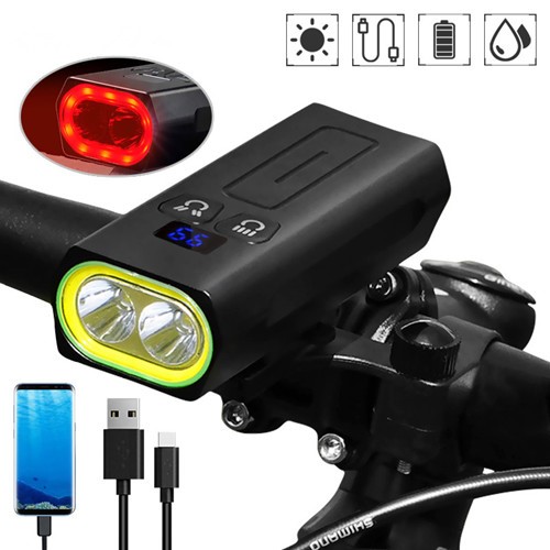 USB rechargeable bike front light BC-FL1687